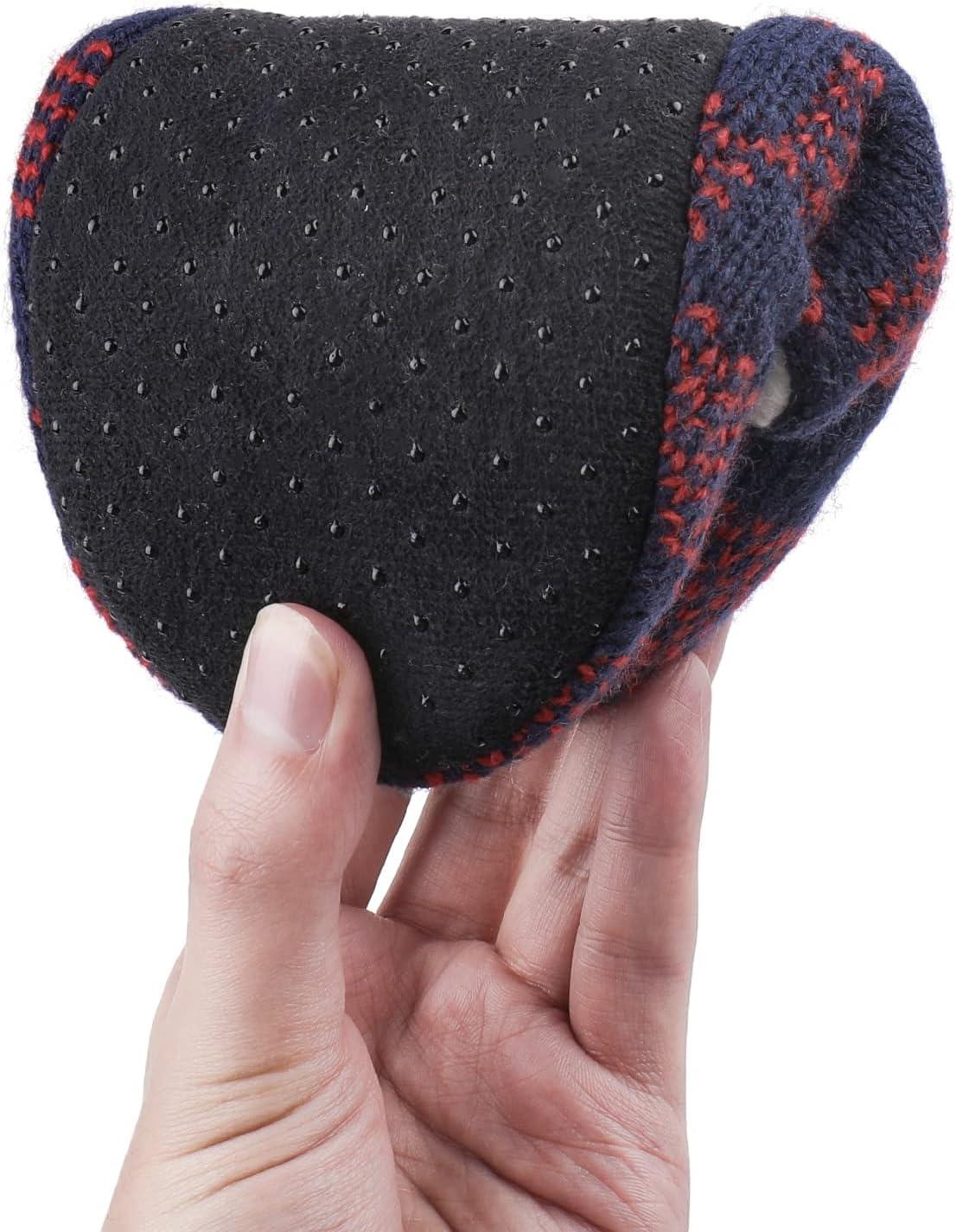 imageZizor Warm Christmas Slippers for Family Bear Kid Slippers for Girls Boys Winter House Shoes for Child Indoor